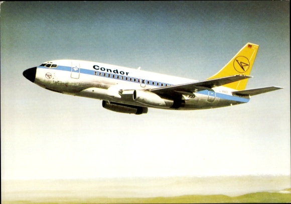 KP Niemiecki samolot pasażerski Condor City Jet, Boeing 737 130