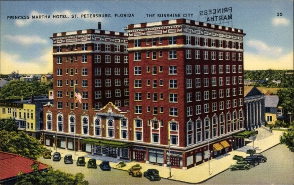 Ak Florida, Princess Martha Hotel, Sint-Petersburg