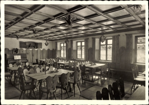 Postcard Kressbronn am Bodensee, winery and wine bars at the Chapel, Chapel Room