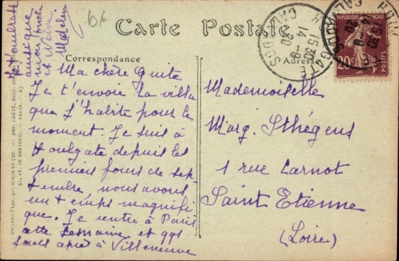 Ak Houlgate Calvados, Les Hirondelles