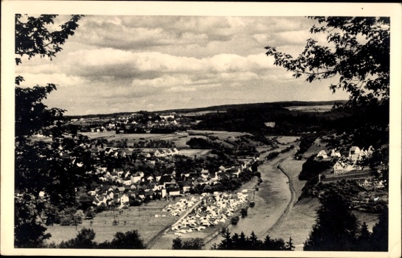 Photo Postcard Lohmar in North Rhine Westphalia, Panorama
