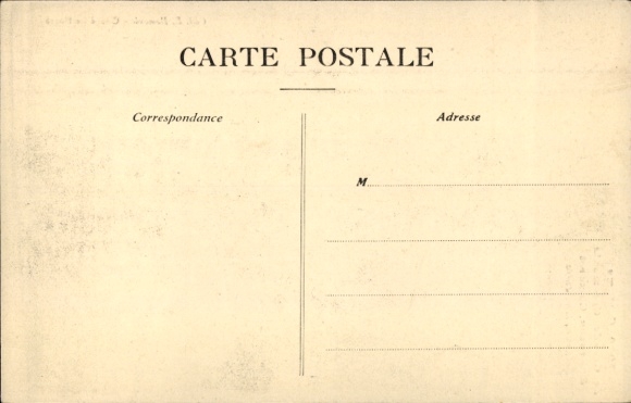 Postcard Crozon Finistère, costume of the great ceremony