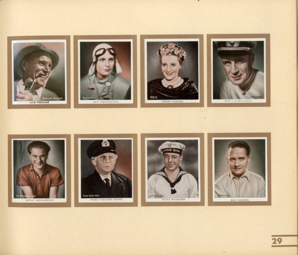 Color film pictures Collective picture album Bergmann &quot;Haus Bergmann&quot; cigarette factory, Dresden 1934