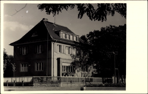Photo Postcard Pörsdorf Kraftsdorf in Thuringia ?, manor house