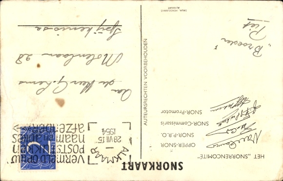 Artist Postcard Leur, J. de, Alkmaar North Holland Netherlands, 700th anniversary