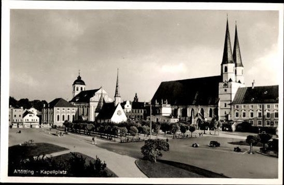 10 old PCs Altötting in Bavaria, various views