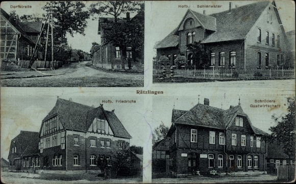 KP Rätzlingen Oebisfelde Weferlingen w Saksonii Anhalt, właściciel gospodarstwa Friedrichs, Schierwater, zajazd