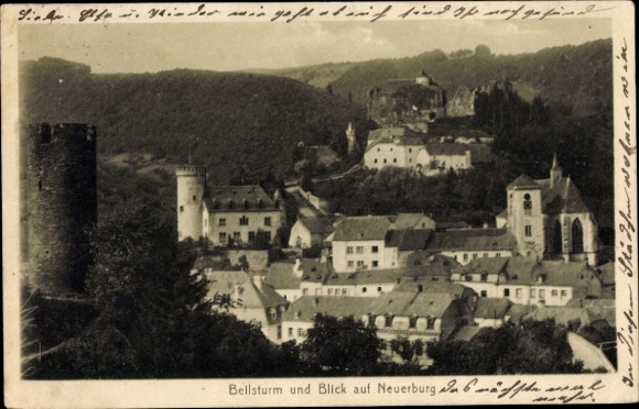 Ak Neuerburg in der Eifel, Teilansicht, Beilsturm