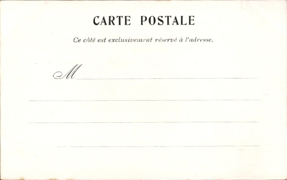 Artist Postcard Sirat, Le General Louis Andre, caricature, Dreyfus affair