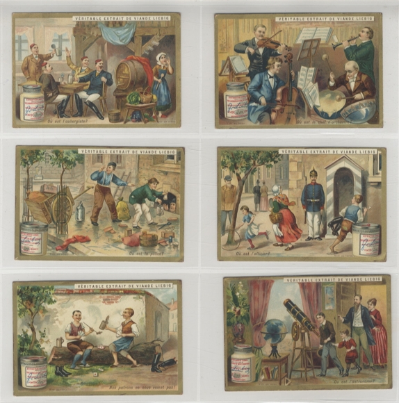 Liebig pictures series A 262 picture puzzles XIII 1893