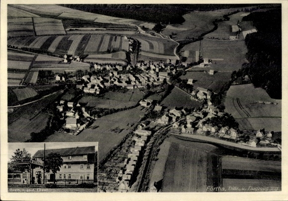 Postcard Förtha Gerstungen in Thuringia
