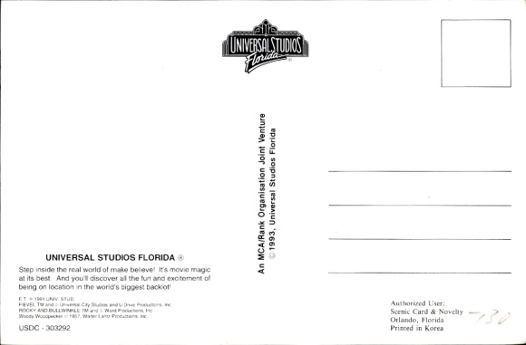 KP Orlando Floryda USA, Universal Studios