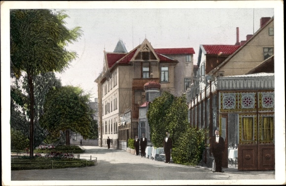 Ak Bad Lauterberg in het Harzgebergte, Villa Langrehr, Hotel