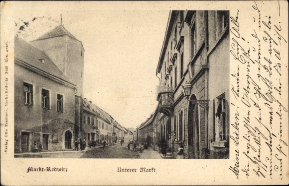 KP Marktredwitz w Fichtelgebirge, dolny rynek