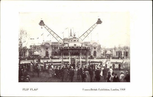 Set von 68 Ansichtskarten, London, Französisch - Britische Ausstellung 1908