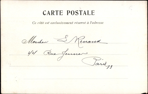 Artist Postcard Sirat, French politician Lepine, caricature, Dreyfus affair