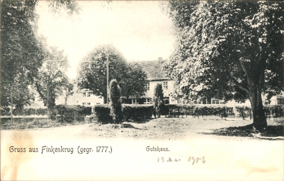KP Finkenkrug Falkensee w Havelland, dwór założony w 1777 r.