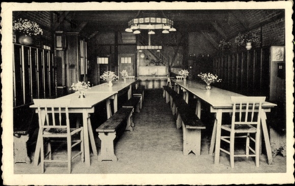 Postcard Hoisdorf in Holstein, Holstentor school camp