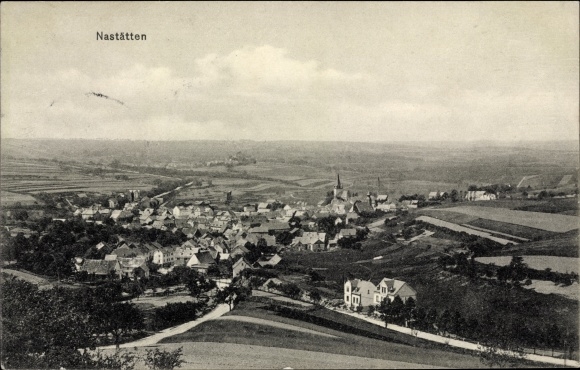 Postcard Nastätten im Taunus, Panorama