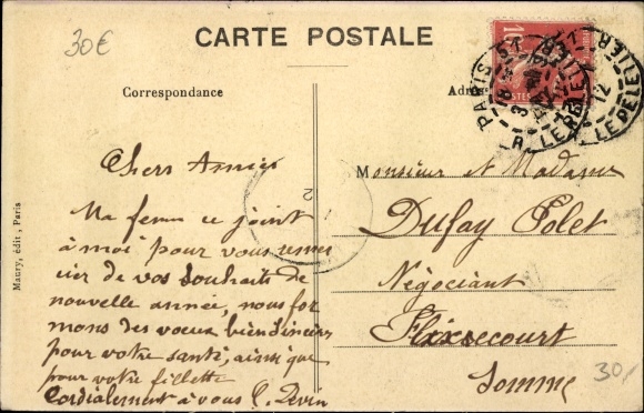 Postcard Medaille du Souvenir, Veterans of the Land and Sea Armies 1870-1871, Georges Berry