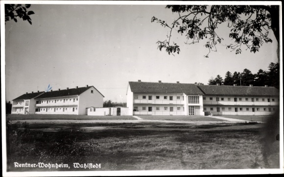 Foto Ak Wahlstedt Kreis Segeberg, Rentner Wohnheim, Altersheim