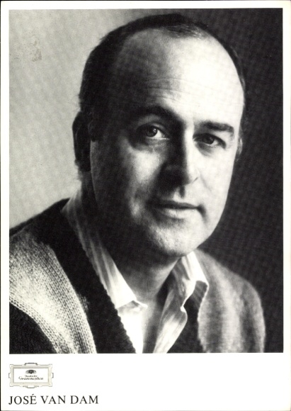 Photo Opera singer Jose van Dam, portrait