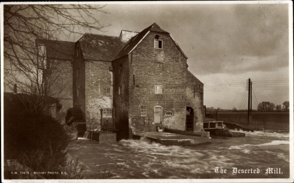 Postcard Great Britain, The Deserted Mill