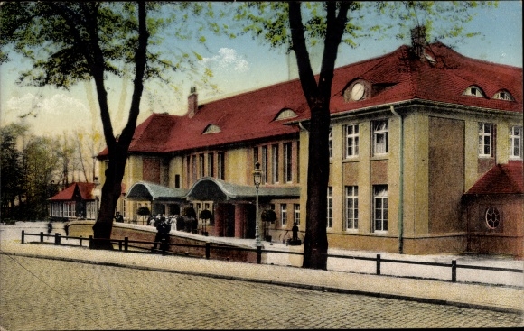 Ak Bad Oeynhausen in Westfalen, Neuer Bahnhof