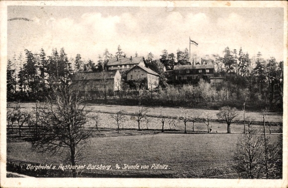 PC Dresden Nordost Schönfeld Weißig Borsberg, mountain hotel, restaurant, owner W. Bähr