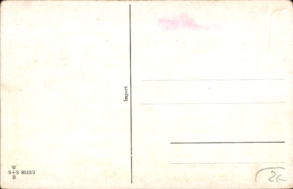 Artist Postcard Wills, John, Here you have ink and paper, now write to me, girl with cat, letter