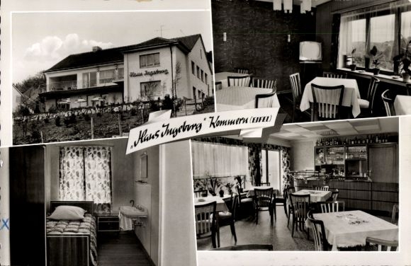 Postcard Kommern Mechernich in the Eifel, Haus Ingeborg, restaurant and guest house