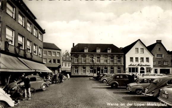 PC Werne an der Lippe Westphalia, post office, cars