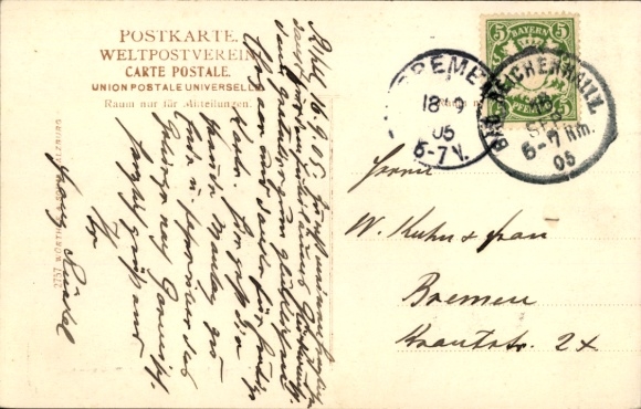 Postcard Jettenberg Schneizlreuth Berchtesgadener Land, general view