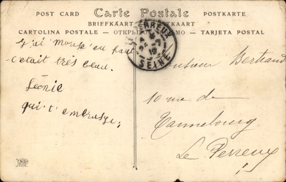 Postcard Saint Pol de Leon Finistère, Vue generale prize de la Gare