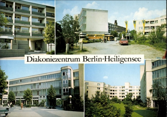 Postcard Berlin Reinickendorf Heiligensee, Diakoniezentrum