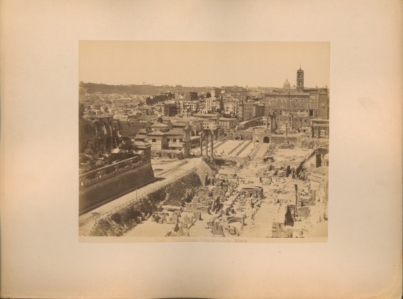 Photo around 1880, Roma Rome Lazio, Foro Romano