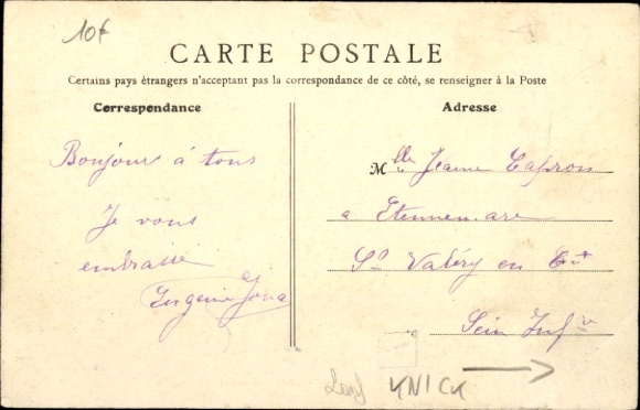 Postcard Veulettes sur Mer Seine Maritime, Grand Hotel