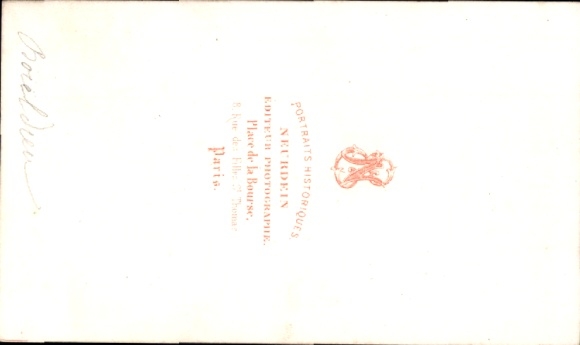 Carte de Visite Boieldieu Composer François-Adrien Boieldieu