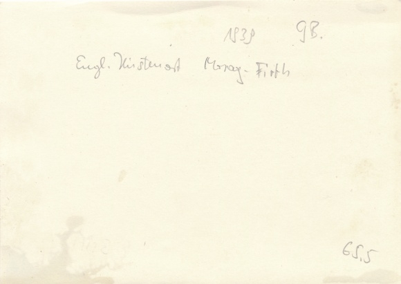 Photo Heinrich Hoffmann, Moray Firth Scotland, fortifications, aerial photograph 1939
