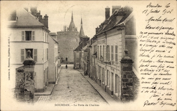 CPA Dourdan-Essonne, Porte de Chartres