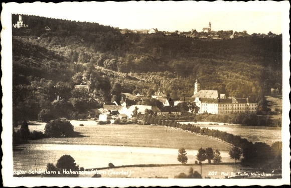 Ak Schäftlarn Opper-Beieren, klooster in de Isarthal