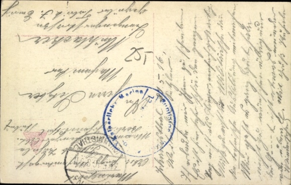 Postcard Ago military biplane, Sanke 250