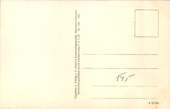 Postcard Großalmerode Hessen, Bilstein, Wilhelm Speck, birthplace, pictures of German poet