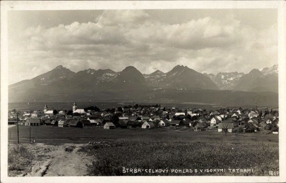 KP Štrba Csorba Tschirm Tatry Wysokie Słowacja, widok ogólny