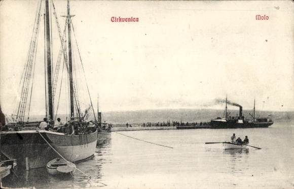 KP Cirkvenica Crikvenica Chorwacja, Molo