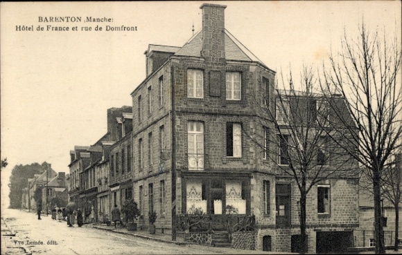 PC Barenton Bugny Aisne, Hôtel de France, Rue de Domfront