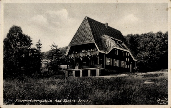 KP Bad Sachsa w górach Harz, Dom Wczasowy dla Dzieci, Borntal