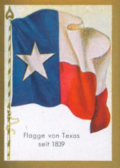 Verzamelfoto historische vlaggen foto 197, vlag van Texas sinds 1839