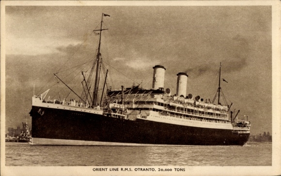 Ak stoomboot RMS Otranto, Orient Line