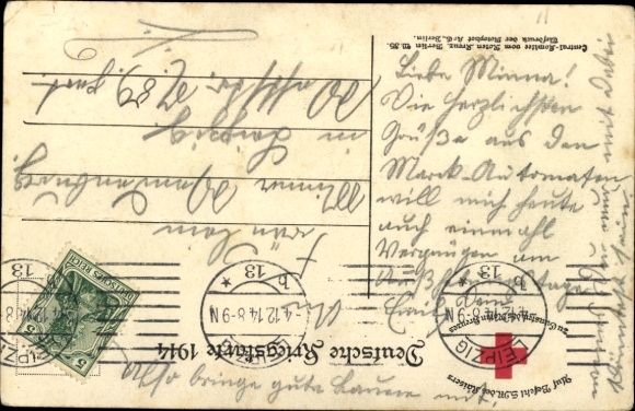 Postcard Kaiser Wilhelm II., Portrait, I no longer know any parties, quote 1914